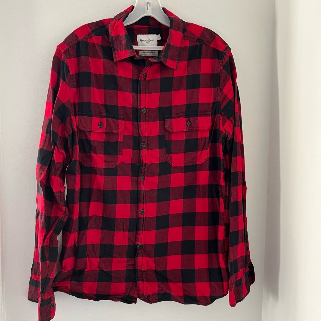3/$25 Button Downs - Buffalo Plaid Button Down